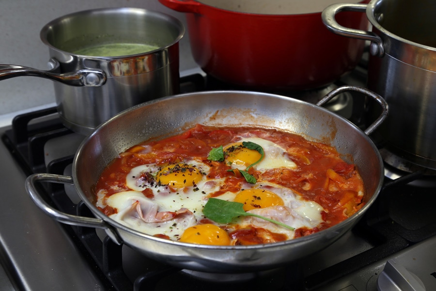 Eggs Menemen / Turkish Eggs 1